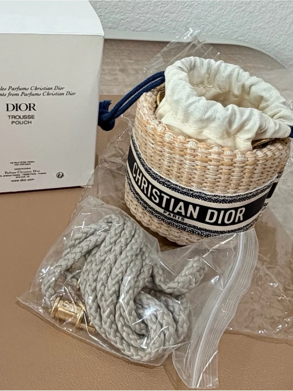 Dior Mimi bucket bag GWP bag from beauty line